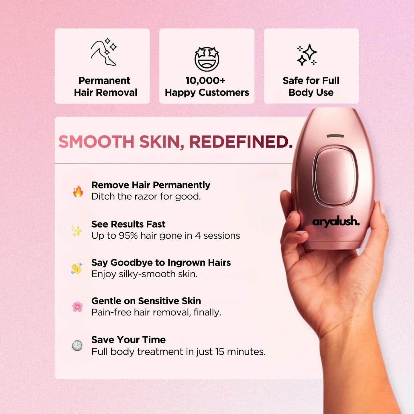 IPL Pulse • Permanent Hair Removal Device